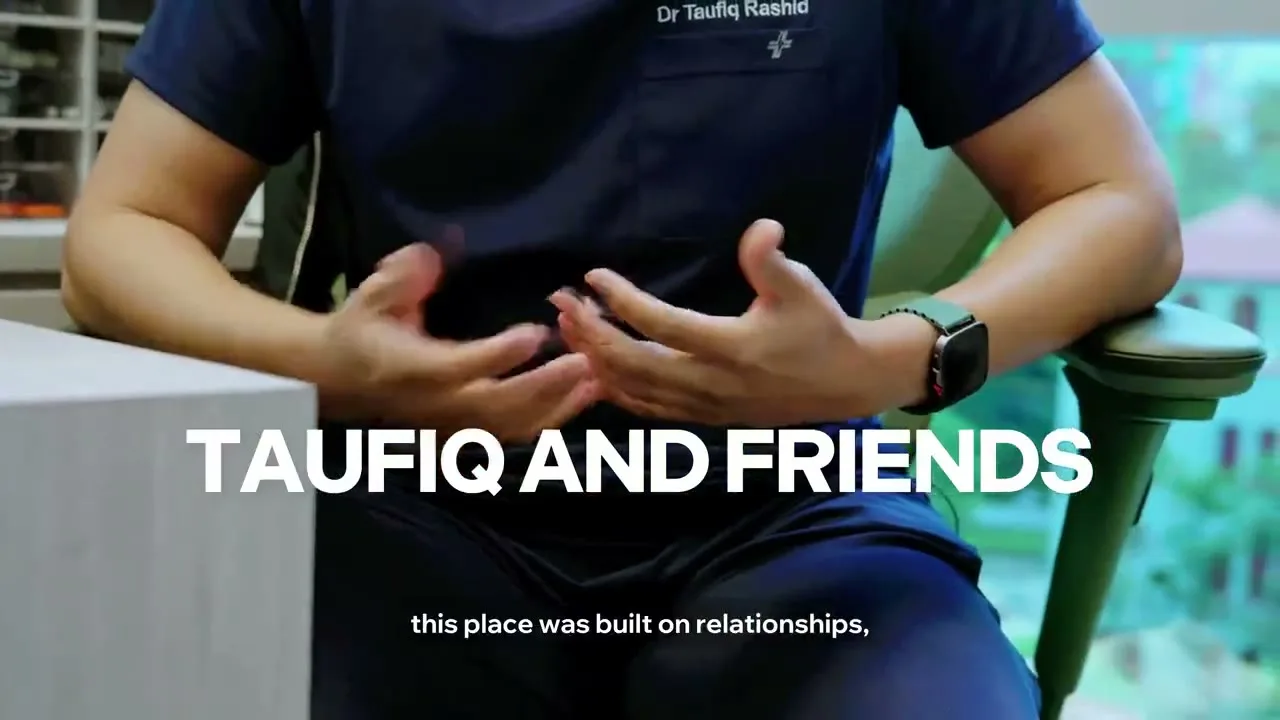 Dr Taufiq's story, made for TAF Clinic